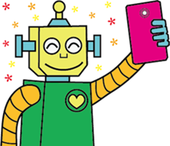 Color Robot sticker #11653385