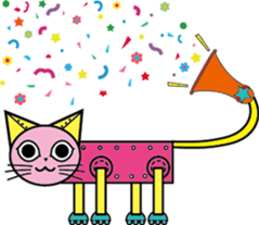 Color Robot sticker #11653389