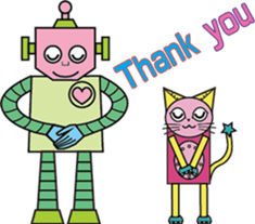 Color Robot sticker #11653391