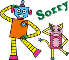 Color Robot sticker #11653394