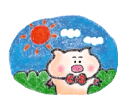 Crayon de Butakun sticker #11654292