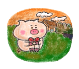 Crayon de Butakun sticker #11654293