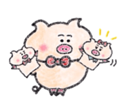 Crayon de Butakun sticker #11654297