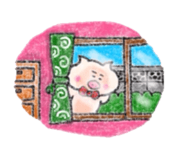 Crayon de Butakun sticker #11654300