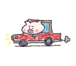 Crayon de Butakun sticker #11654308