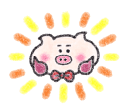 Crayon de Butakun sticker #11654312