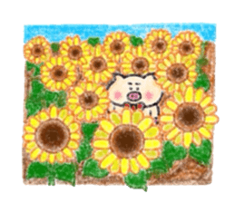 Crayon de Butakun sticker #11654316