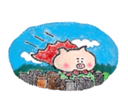 Crayon de Butakun sticker #11654317