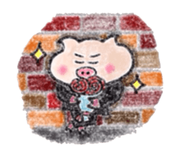 Crayon de Butakun sticker #11654318