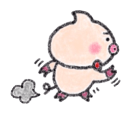 Crayon de Butakun sticker #11654321