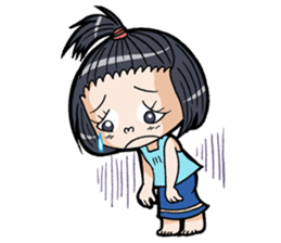 Because I am a girl sticker #11654501