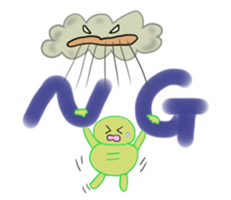 Thinking Kameru sticker #11654624