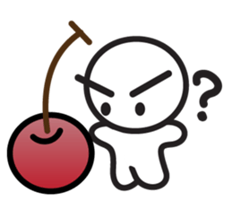 Rice cake man from the planet of Dango sticker #11654938