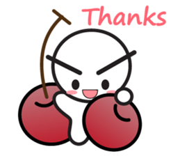 Rice cake man from the planet of Dango sticker #11654939