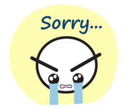 Rice cake man from the planet of Dango sticker #11654956