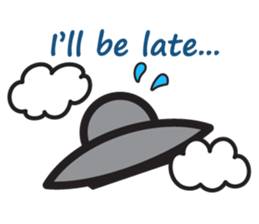 Rice cake man from the planet of Dango sticker #11654957