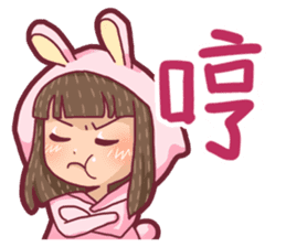 Dobutsukei Girlfriend sticker #11655400