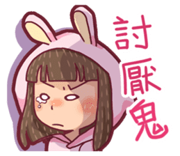 Dobutsukei Girlfriend sticker #11655401