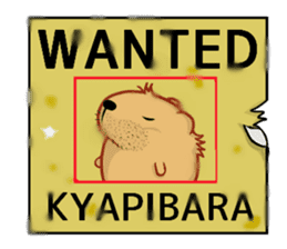 Kyapibara criminal sticker #11655483