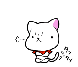 Dialect chikugo cat sticker #11655577