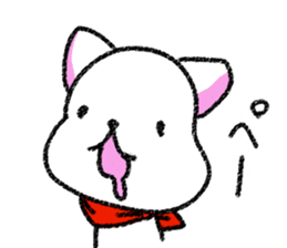 Dialect chikugo cat sticker #11655591
