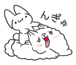 Invective kitten & Faithful dog puppy 2 sticker #11655695