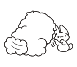 Invective kitten & Faithful dog puppy 2 sticker #11655698