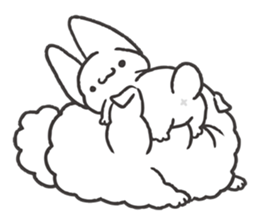 Invective kitten & Faithful dog puppy 2 sticker #11655701