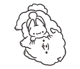 Invective kitten & Faithful dog puppy 2 sticker #11655723