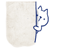 this cat is shy sticker #11655810