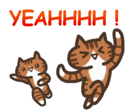 Cat of the twins sticker #11655932