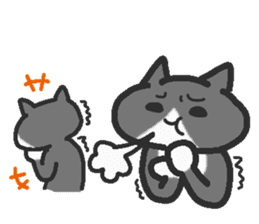 Cat of the twins sticker #11655947