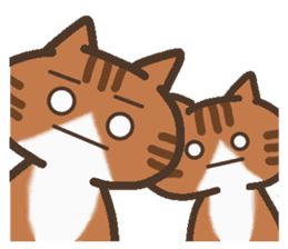 Cat of the twins sticker #11655960