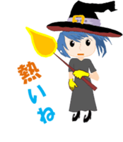 Witch of the Lily sticker #11657173