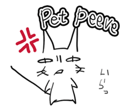 NEKOSUKE talking English cat sticker #11657282