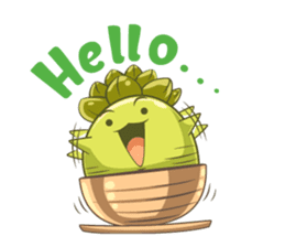 Haworthia Kingdom : Obtusa Monster sticker #11657288