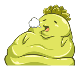 Haworthia Kingdom : Obtusa Monster sticker #11657306