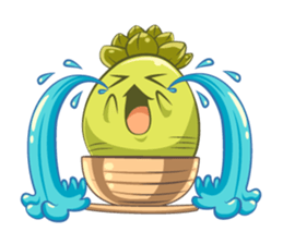 Haworthia Kingdom : Obtusa Monster sticker #11657307