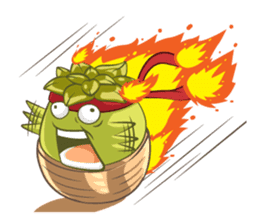 Haworthia Kingdom : Obtusa Monster sticker #11657311