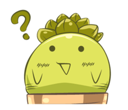 Haworthia Kingdom : Obtusa Monster sticker #11657317