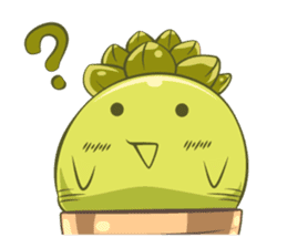 Haworthia Kingdom : Obtusa Monster sticker #11657317