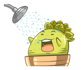 Haworthia Kingdom : Obtusa Monster sticker #11657322