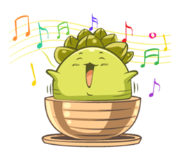 Haworthia Kingdom : Obtusa Monster sticker #11657327