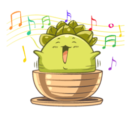 Haworthia Kingdom : Obtusa Monster sticker #11657327