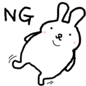 rustic usagitan sticker #11657495