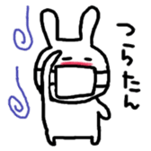 rustic usagitan sticker #11657507