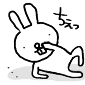 rustic usagitan sticker #11657510