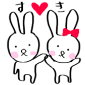 rustic usagitan sticker #11657516