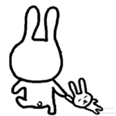 rustic usagitan sticker #11657521