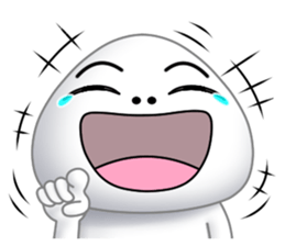 Salt rice-ball sticker #11657732